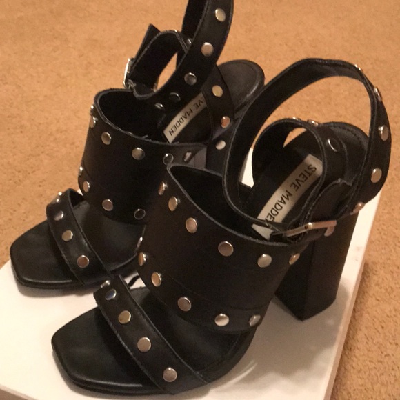 Steve Madden Shoes - Steve Madden Jansen Black heels SALE TODAY ONLY!!!